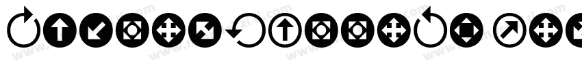 UchronyArrows Bold字体转换